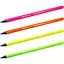 Карандаши чернографитные BIC Evolution Fluo НВ 4 шт. (940758) - миниатюра 4