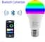 Etrogo Intelligent E27 RGBCW Світлодіодні лампи Bluetooth-з'єднання Кілька кольорів Керування програмою 10 Вт Синхронізація музики - мініатюра 2
