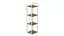 Етажерка 4/34 Ferrum-decor Серії Коннект 120x34x28 білий ДСП Дуб Артізан 16мм (FRD-104279) - мініатюра 6