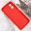 Силиконовый чехол Candy Full Camera для Oppo A38 / A18 Красный / Red - миниатюра 3