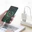 МЗП Hoco C72A Glorious 2.1A (1USB-A) + кабель USB to Type-C Білий - мініатюра 5