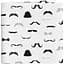 Пелюшкі муслінові Cosas Mustache 110х150 см (MuslinDiapers_ChaplinFashion_110x150) - мініатюра 1