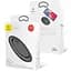 Бездротовий зарядний пристрій Baseus Wireless Charger UFO Desktop WXFD-01 Black (1057714284) - мініатюра 6