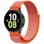 Ремінець нейлоновий на липучці BeWatch для Samsung Galaxy Watch 4/5/6 Помаранчевий (1011307.2UW) - мініатюра 1
