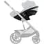 Автокрісло-люлька Cybex Cloud G i-Size Fog Grey сіре (524001365) - мініатюра 7
