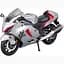 Мотоцикл іграшковий Maisto Suzuki Hayabusa 2022 в масштабі 1:12 (31101-21848) - мініатюра 1