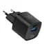 Зарядний пристрій мережевий MAKE 20W GaN3 Mini Type-C PD3.0 + USB QC3.0 Black - мініатюра 5