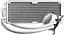 СВО ASUS ROG Strix LC 240 RGB White (90RC0062-M0UAY0) - мініатюра 2