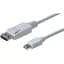 Кабель Mini DisplayPort - DisplayPort Digitus 3m White - мініатюра 1