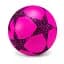 Детский резиновый мяч Звезда Bambi RB20302(Pink) 60 грамм, диаметр 18 см - миниатюра 1