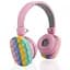 Дитячі бездротові навушники RIAS AH-806E Pop It Bluetooth Pink (3_04773) - мініатюра 3