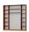 Шкаф-купе трехдверный MebelStar Комбо AL 3ДСП 230x45x240 см Антрацит (MBS-2039) - миниатюра 2