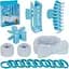 Подарунковий набір Spa Headband Wristband Set блакитний 1873-3 - мініатюра 1