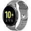 Ремінець BeWatch для Samsung Galaxy Watch 42/3 41 мм/Active/Active 2 силіконовий 20 мм Wave Сірий (1010707) - мініатюра 1