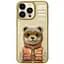Чохол Nimmy 3D Matal Buttons Apple iPhone 15 Pro Bear Khaki - мініатюра 1