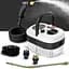 Многофункциональный пароочиститель Steam Cleaner 2500W бак 900 мл с набором насадок 10 в 1 Белый/Черный - миниатюра 2