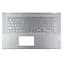 Верхня кришка для Asus A712 D712 F712 S712 X712, UA, Silver, (топкейс+клавіатура, 90NB0PI1-R31RU0, Оригінал) - мініатюра 1