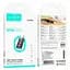 Адаптер Hoco UA36D Type-C male to iP female transparent adapter Черный - миниатюра 2