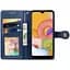 Кожаный чехол-книжка GETMAN Gallant (PU) для Samsung Galaxy A23 4G Синий - миниатюра 3