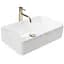 Умивальник Rea Berta 55 56x35,5 white (REA-U5055), Глянцева - мініатюра 1