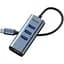 Мультипортовий адаптер USB Хаб Baseus Enjoy series Type-C to 3xUSB3.0+RJ45 CAHUB-M0G Grey - мініатюра 1