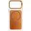 Чохол Epik TPU+PC Jewel Sparkle with MagSafe для Apple iPhone 17 Pro (6.3) Orange Sparkle - мініатюра 1