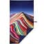 Рушник Lifeventure Soft Fibre Printed Giant Коричневый-Синий - миниатюра 1