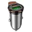 Адаптер автомобільний Hoco Rigorous dual port Car charger NZ16A |1USB/1Type-C, 43W/3A, PD25W/QC| - мініатюра 1