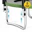 Батут із зовнішньою сіткою 4FIZJO Classic 8FT 252 см Black/Green (P-5907739314123) - мініатюра 3