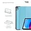 Чохол-книжка на планшет Apple iPad 10.9 (2022) A2696/A2757/A2777/10.9 (2024)/11 (2025) A16, Smart Case, sky blue, підставка для планшета 10.9 ,11 , шкіряний, мікрофібра, на магніті, ArmorStandart (ARM83978) - мініатюра 4