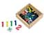 Набір магнітних цифр та знаків Viga Toys 50325 різнокольорові дерев'яні елементи на магнітах 37 шт - мініатюра 2