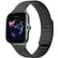 Силіконовий магнітний ремінець Primolux Magnet для годинника Xiaomi Amazfit GTS 2/GTS 3/GTS 4 Black - мініатюра 1