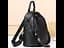 Шкіряний жіночий рюкзак міський чорний Olivia Leather 6711 - мініатюра 3