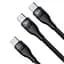 Кабель Baseus Flash 2 in 1 Cable Type-C to Type-C\Type-C 100W 5A 1.5m CA1T2-C01 Black - мініатюра 4