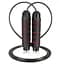Скакалка швидкісна PowerPlay 4210 Power Weighted Jump Rope Чорна 2,7 м (PP_4210_Black/Red) - мініатюра 1