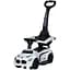 Дитяча каталка-толокар Bambi Racer M 5785-1 з батьківською ручкою білий - мініатюра 1