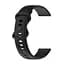 Ремінець силіконовий для смарт-годин BeWatch Amazfit універсальний 20 мм Чорний (101N3L01.2) - мініатюра 3