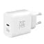 Зарядний пристрій мережевий MAKE 20W Type-C PD3.0 White - мініатюра 1