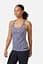 Женская майка Rab Lineal Tank Womens 10 Синий-Белый - миниатюра 1