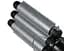 Потрійна плойка Domotec MS-481B три хвилі для створення хвиль та локонів 3 Barrel Hair Curler 97 Вт Чорна - мініатюра 4