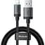 Кабель Mcdodo USB-A to Lightning Cable with Charging Light 1 м Чорний - мініатюра 1