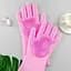 Силіконові рукавички Better Glove універсальні з ворсинками-щітками - мініатюра 2