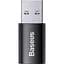 Адаптер Baseus Ingenuity Series Mini OTG Adaptor USB 3.1 to Type-CBlack (ZJJQ000101) - миниатюра 2