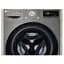 Пральна машина LG фронтальна 7 кг 1200 A+++ 48 см дисплей пара інвертор cріблястий - мініатюра 10
