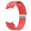 Ремешок для Samsung Galaxy Watch 4 Classic 46mm - красный ширина крепления 20мм силикон Watchbands Cls (W14-6WB40151999) - миниатюра 2