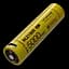 Акумулятор 21700 Li-Ion Nitecore NL2150R 5000mAh із зарядкою через USB-C (Жовтий) - мініатюра 1