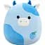 М'яка іграшка Squishmallows Корівка Рутанія 30 м блакитна (SQCR06624) - мініатюра 1
