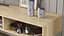Тумба под ТВ Невада Ferrum-decor 45x100x38 Черный металл ДСП Дуб Сонома 16 мм (FRD-106722) - миниатюра 2