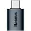 Перехідник OTG USB 3.1 AF to USB-C blue Baseus (ZJJQ000003) - мініатюра 2