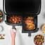 Мультипіч Russell Hobbs Satis Fry DualBaske 2800Вт 4.5/4.5л 9 програм пластик чорний - мініатюра 5